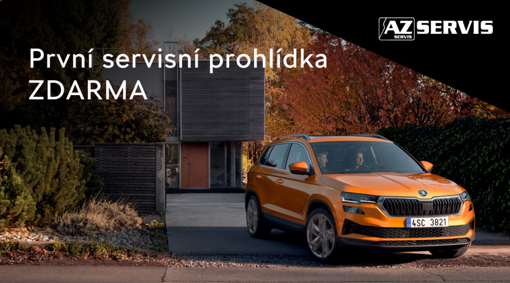 Pořiďte si nový vůz Škoda v AZ SERVIS Brno a získejte první servisní prohlídku zdarma.